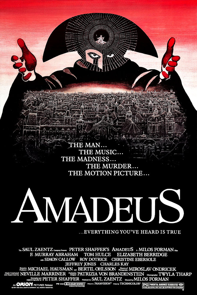 Amadeus Movie Poster